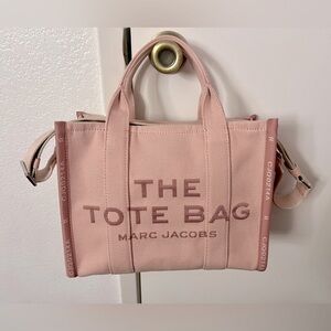 Marc Jacobs Jacquard Medium Tote Bag in Rose Pink